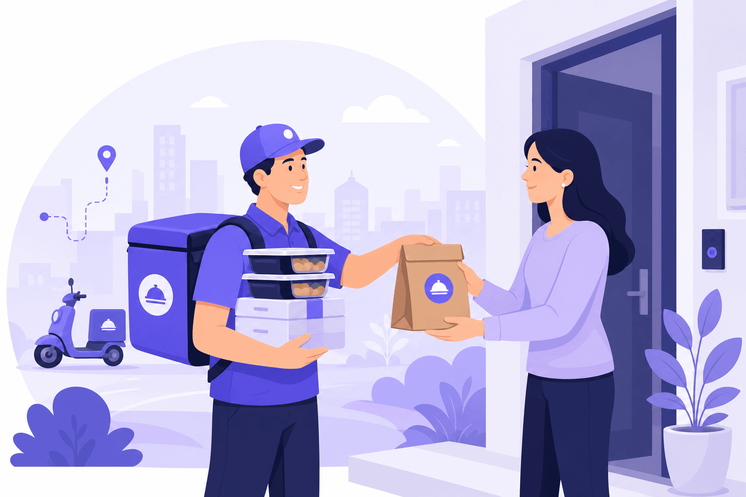 Meal delivery software