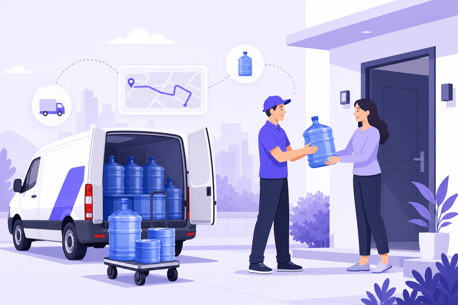 Water supply delivery management